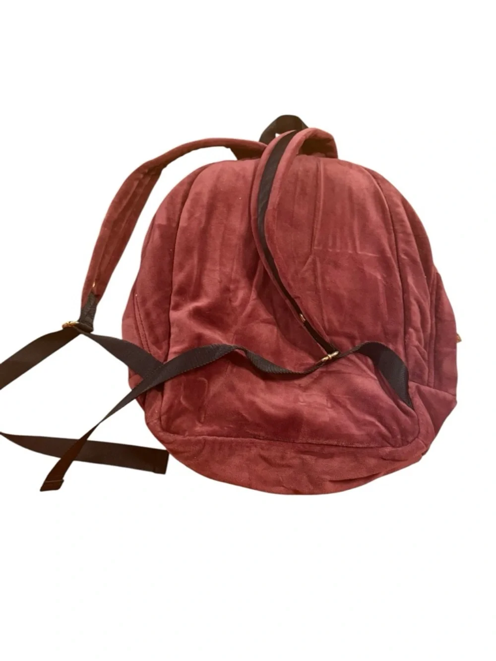 Juicy Couture plush burgundy